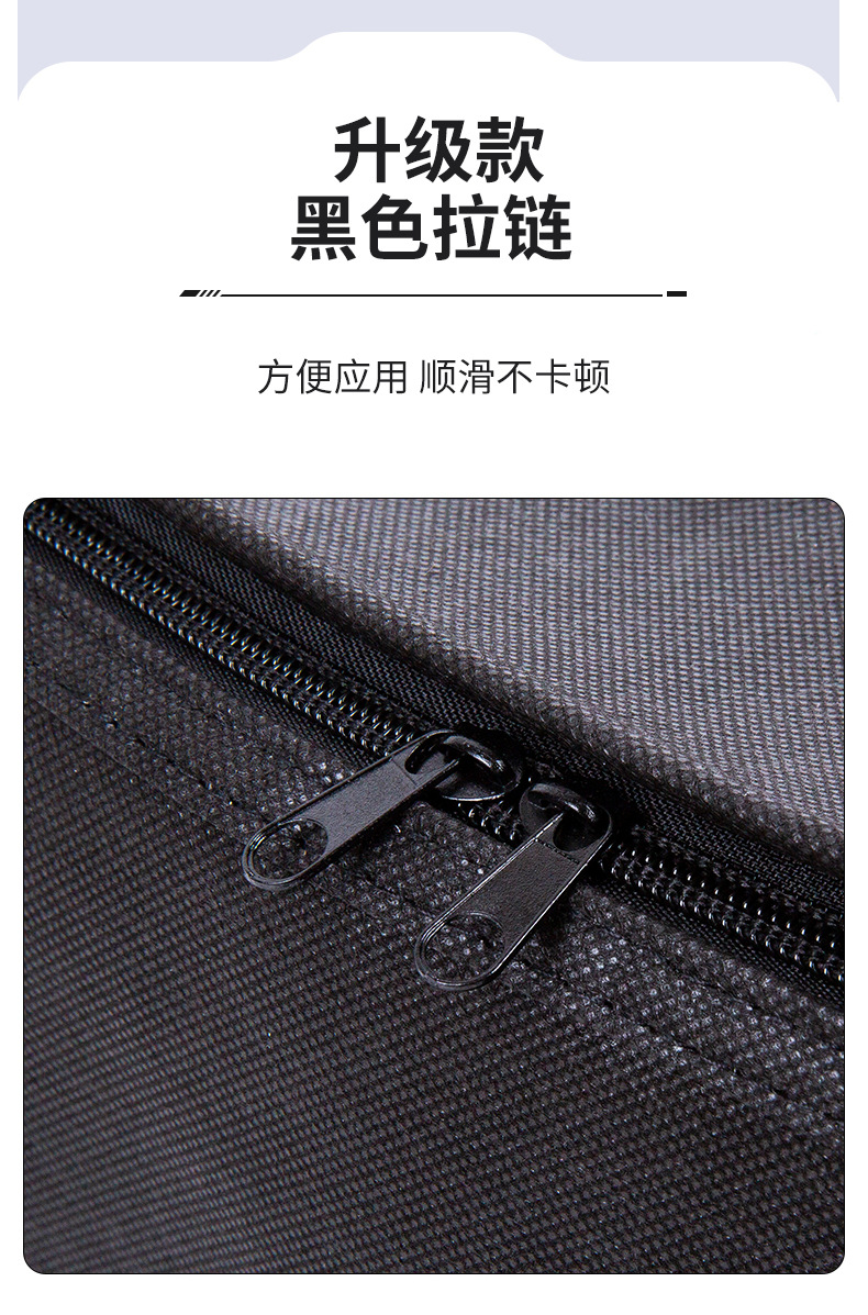 跨境专供无纺布保温袋大容量加厚冰包保鲜保冷外卖保温包批发详情7