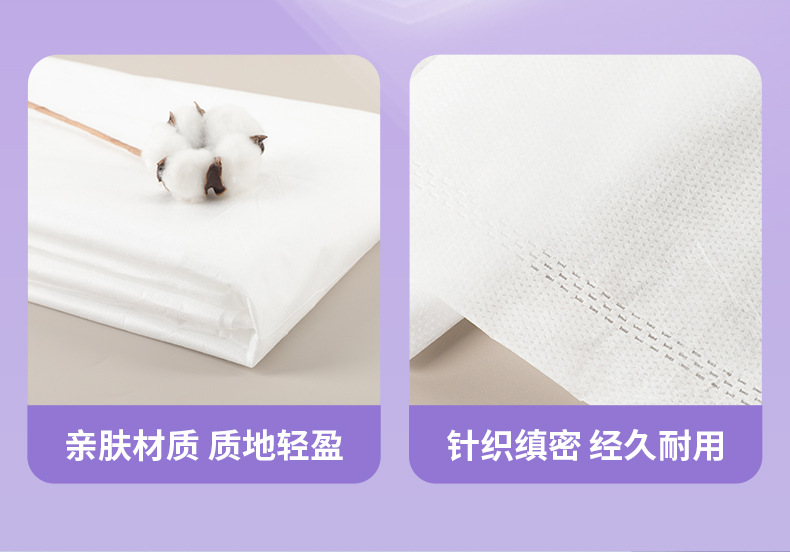 Disposable bed sheets, quilt covers and pillowcases, four-piece set, essential for business trips and travel, hotel and business travelers, dirty bedding, four items pic 6
