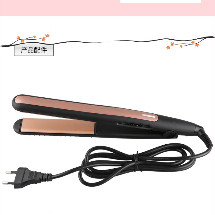 Cross-border Kemei KM-216A straight hair straightening splint for Women, no damage to bangs, power generation splint, straight and curly dual-purpose pic 10
