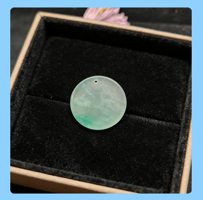 Natural African jade pendants, unadorned jade pendants, handcrafted jade pendants, diy materials, jewelry accessories wholesale pic 8