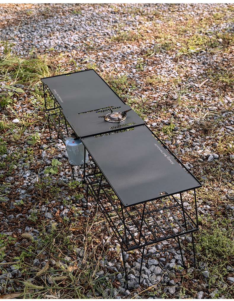 Koman Camping ITG Korean-style stove unit board, tea table middle board, picnic portable module combination multi-purpose unit board pic 10