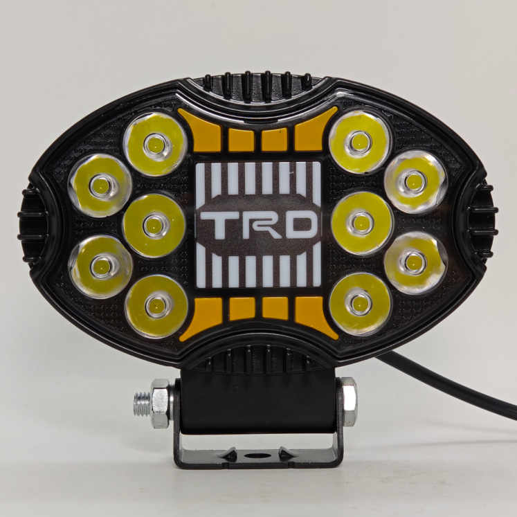 Round 4-inch square with daytime running lights, LED work lights, off-road vehicle spotlights, headlights and truck headlights pic 6