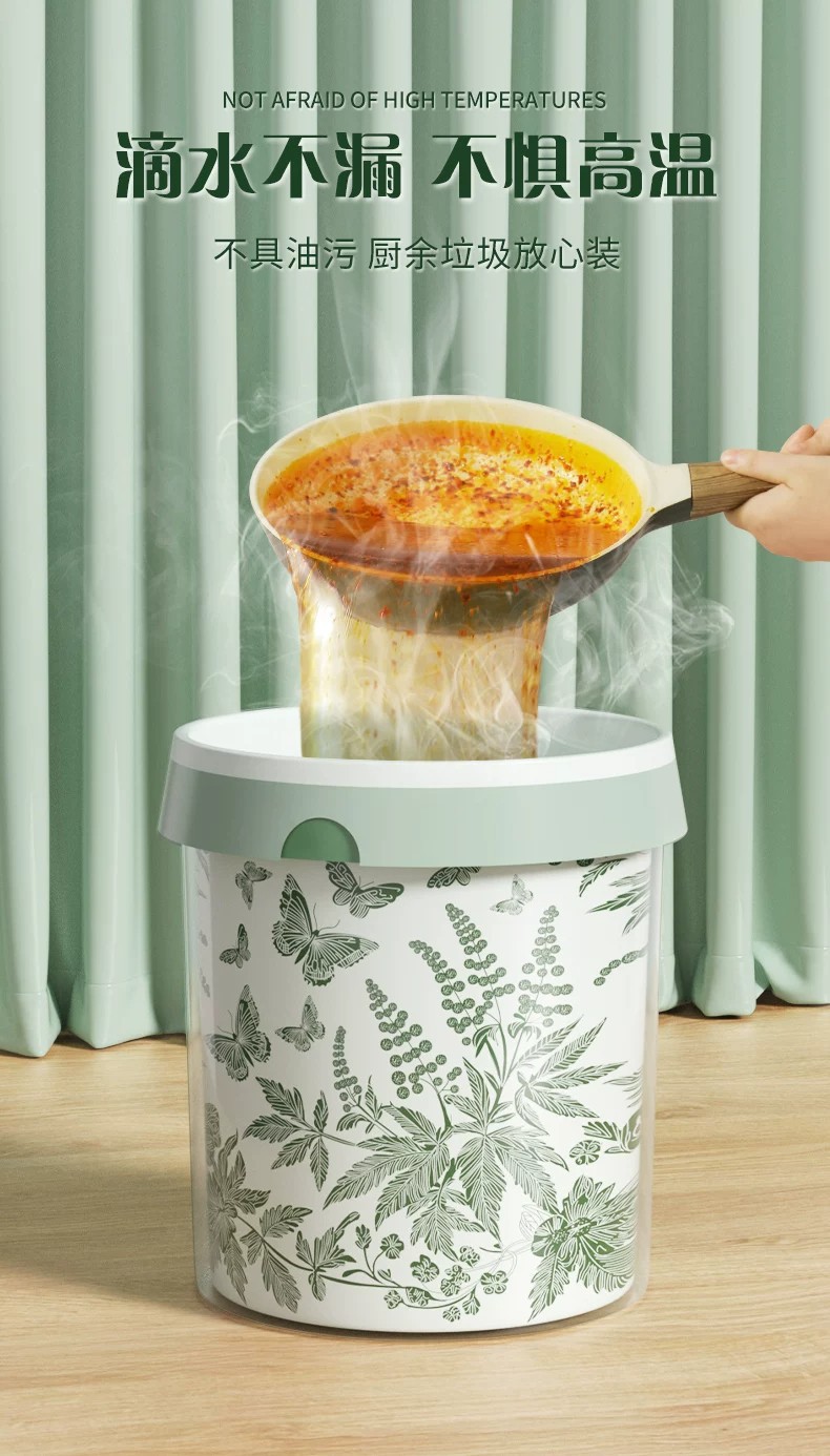 艾草垃圾袋家用加厚手提免撕式特厚大号防滴漏驱厨房香氛抽绳蚊虫详情9
