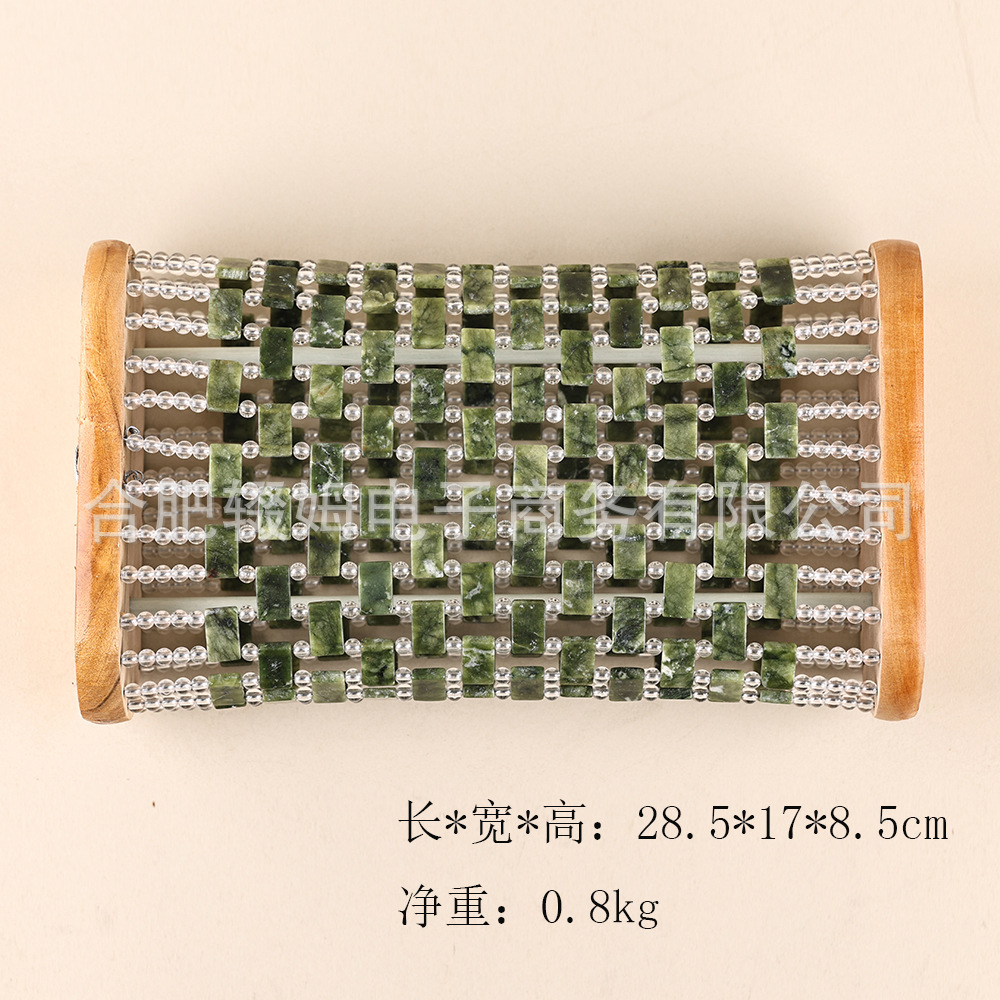 玉石保健枕天然玉石空心枕岫玉颈椎枕保健玉枕夏凉冰凉降温夏季凉席枕详情16