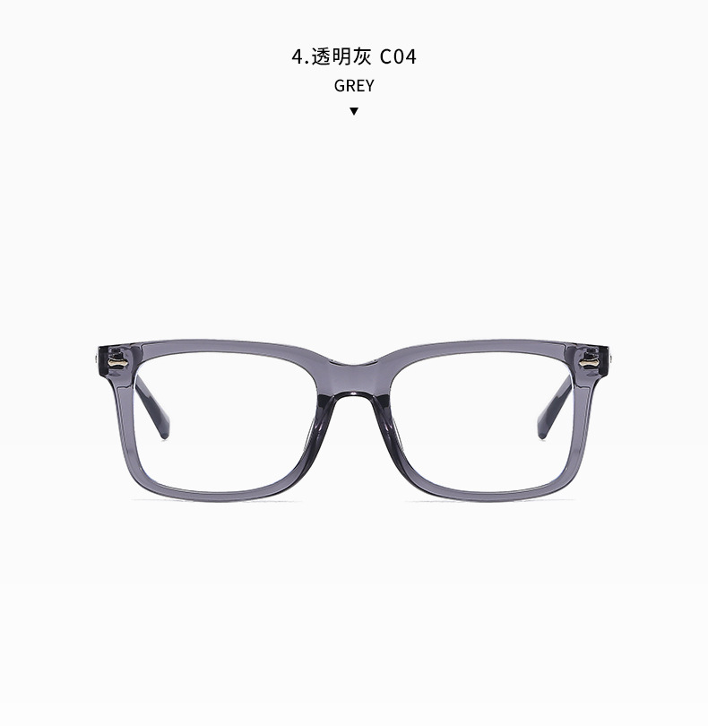 The 2025 new square optical glasses are casual, fashionable and trendy. They are flat light glasses suitable for both men and women for study and work pic 18