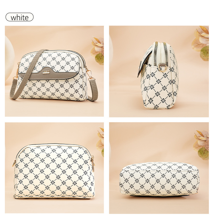 包包女高级感2024跨境外贸斜挎包大容量新款老花时尚气质百搭小包详情26