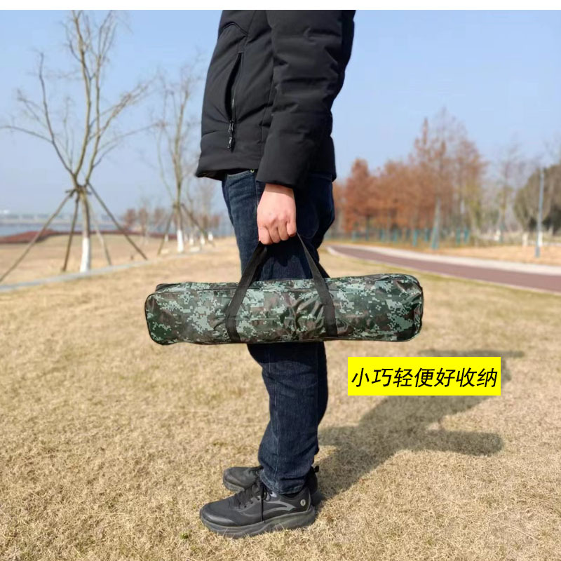 户外帐篷军绿迷彩数码手动搭建双人多人沙滩野营帐篷礼品帐篷批发详情12