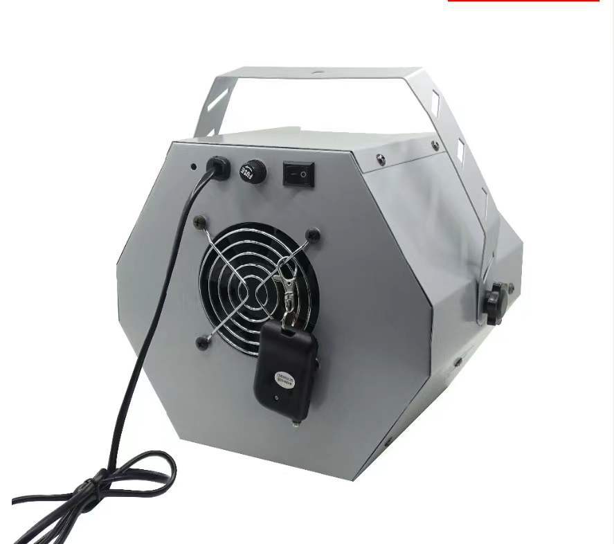 Remote-controlled mini single-wheel bubble machine, wedding stage, bar performance bubble machine, bubble-blowing machine pic 8