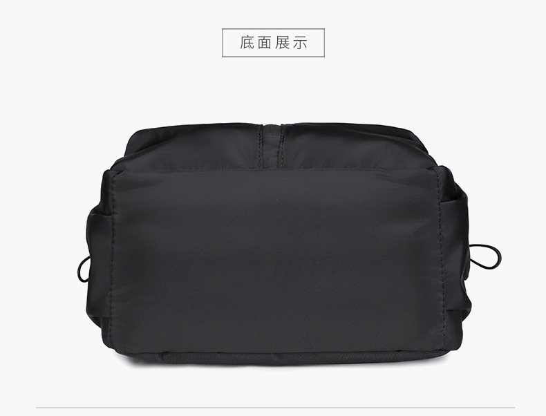 源头厂家出品男士商务休闲双肩包 大容量轻便通勤旅行背包 防水电脑包包 适合各种场合使用详情26