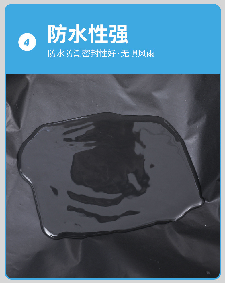 白色快递袋服装包装袋防水防爆包裹袋加厚全新料封口打包袋批发详情11