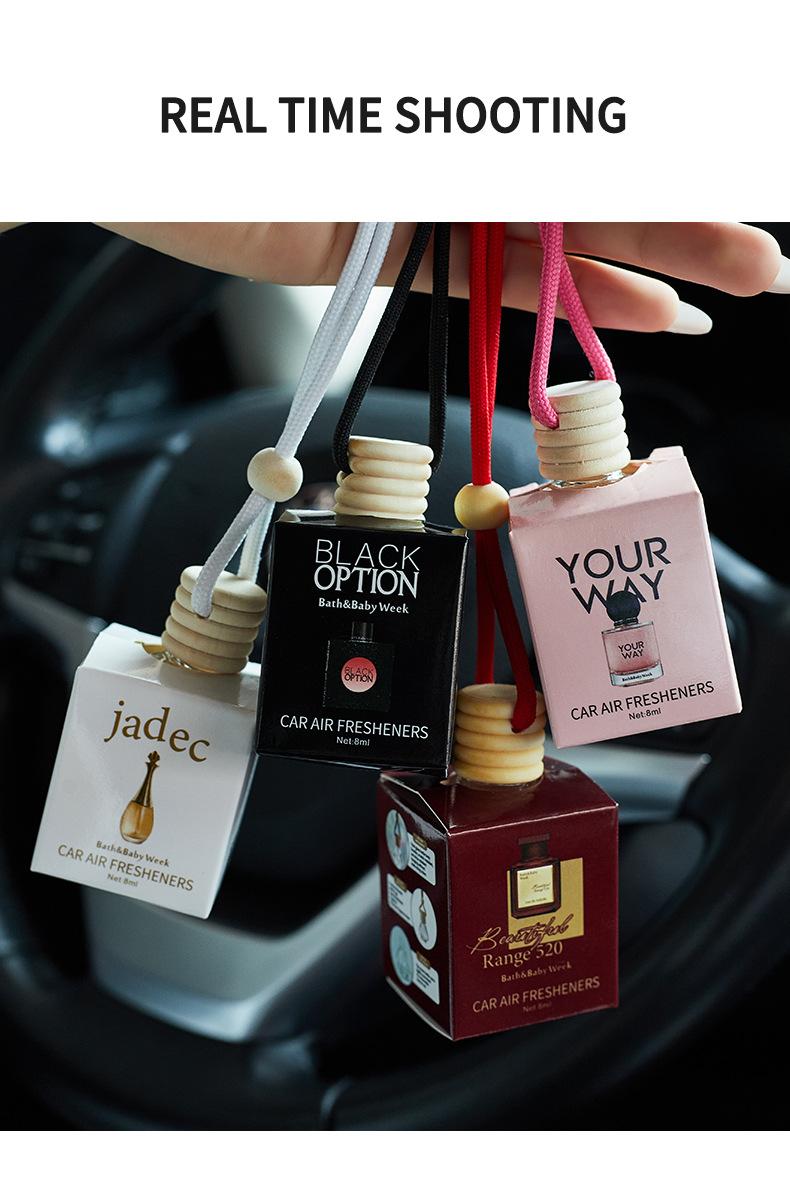 New cross-border car lanyard, perfume bottle, long-lasting light fragrance aromatherapy pendant, automotive interior products for export wholesale pic 18