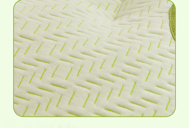 新款竹炭纤维SPA可水洗护颈枕芯针织棉舒适透气枕头家用学生1详情8