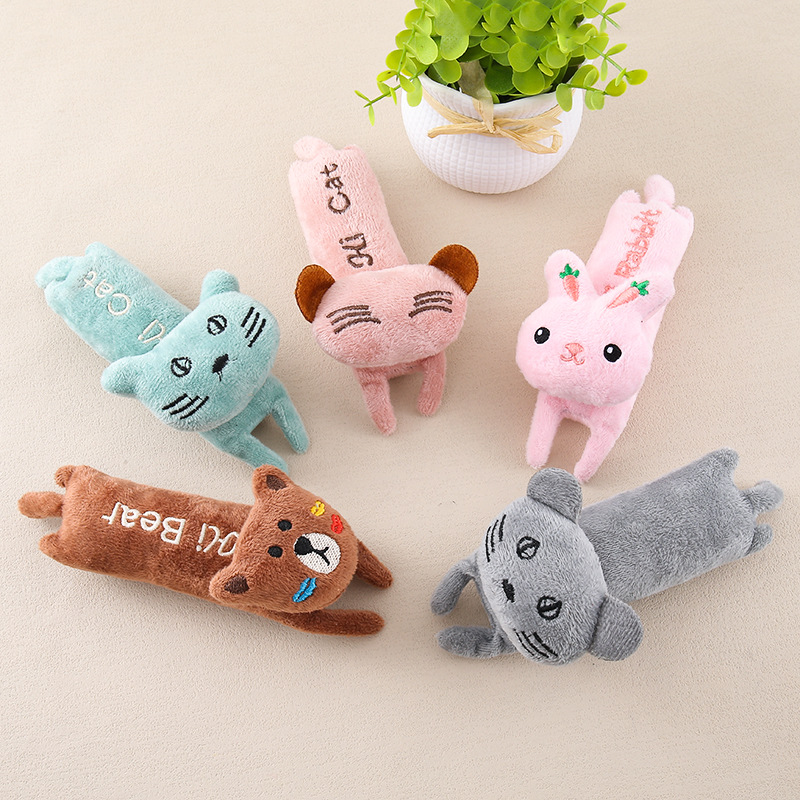 Xiangpaper cat toy, a plush toy with catnip to play with cats, a self-entertaining pet product pic 3