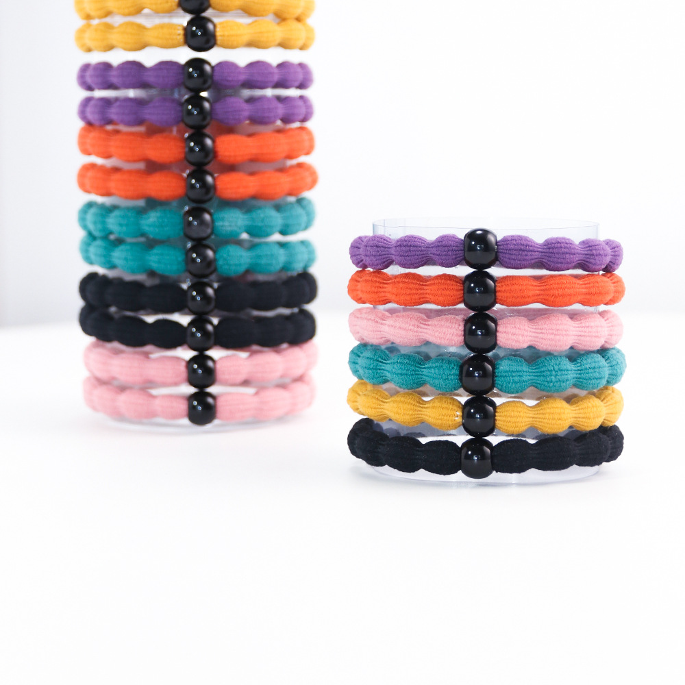Wholesale of Amazon cross-border best-selling thickened high-elasticity ponytail hair bands, hair ties, hair bands and hair accessories from Europe and America pic 5