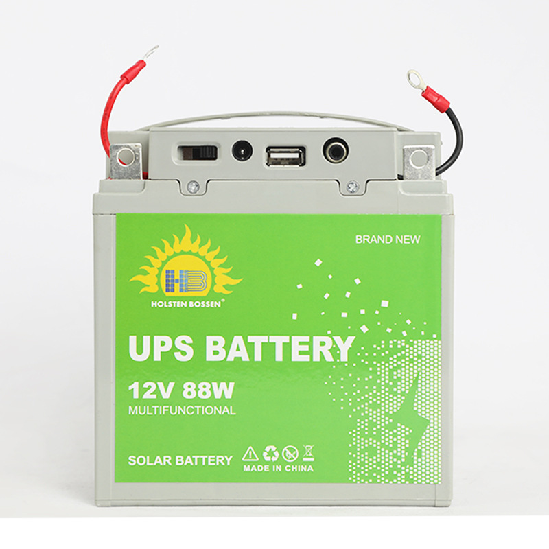 USB储能蓄电池 太阳能12V房车夜市天能应急电源铅酸电池胶体电瓶详情30