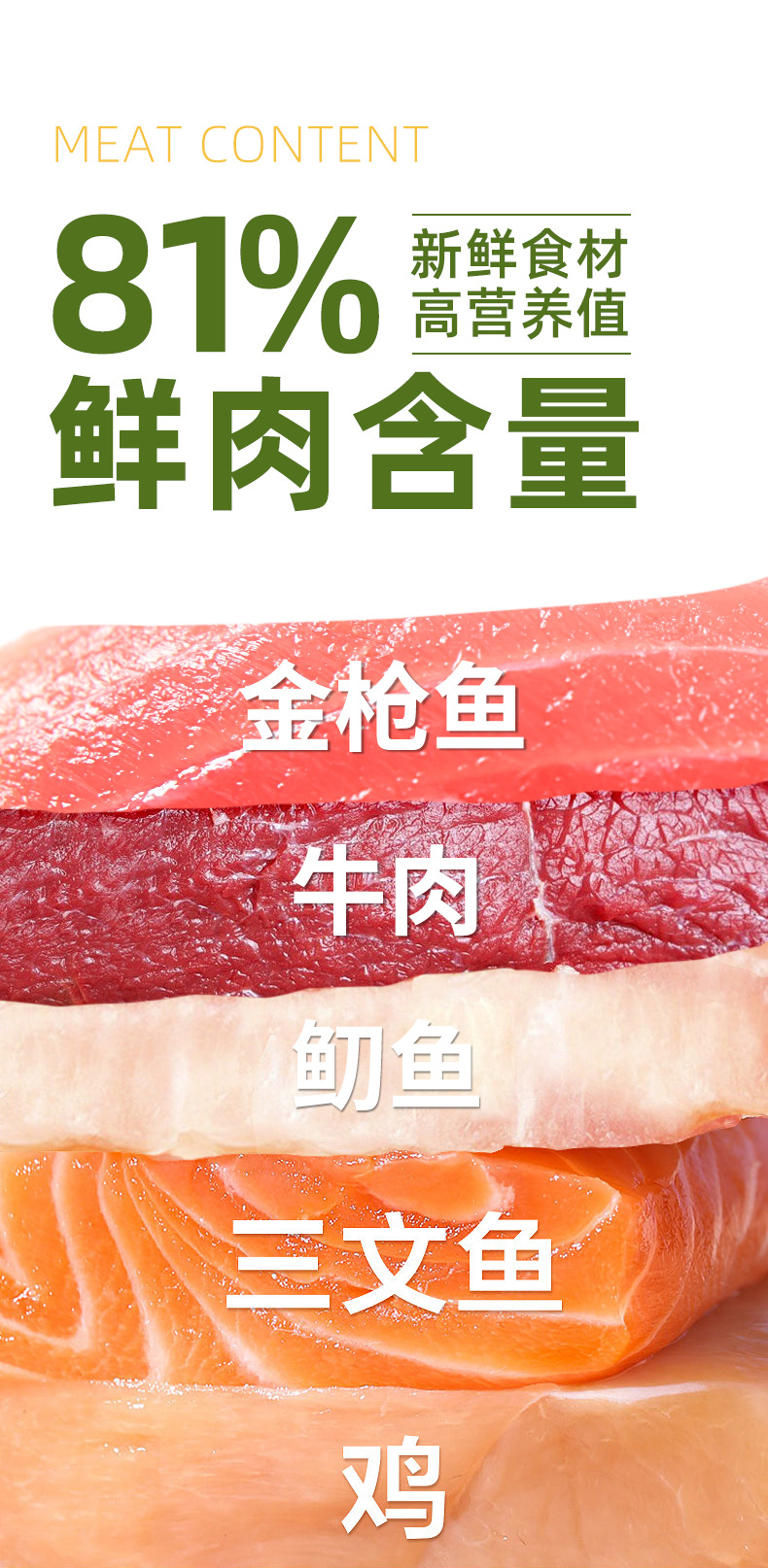 山东猫粮严选鲜肉成猫幼猫通用粮全价猫粮20kg猫舍40斤装代发猫粮详情8