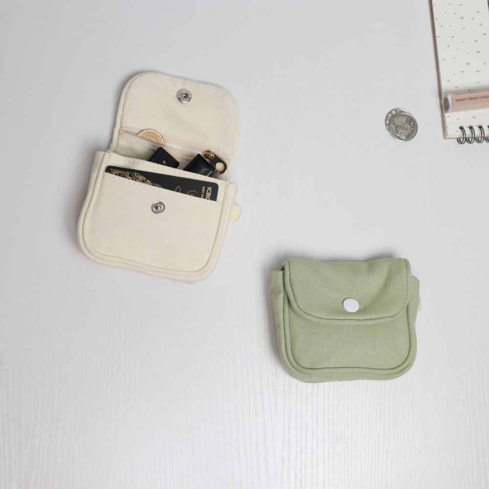 迷你便携小包包帆布棉布手拿包随身小口袋零钱包口红包补妆化妆包详情5