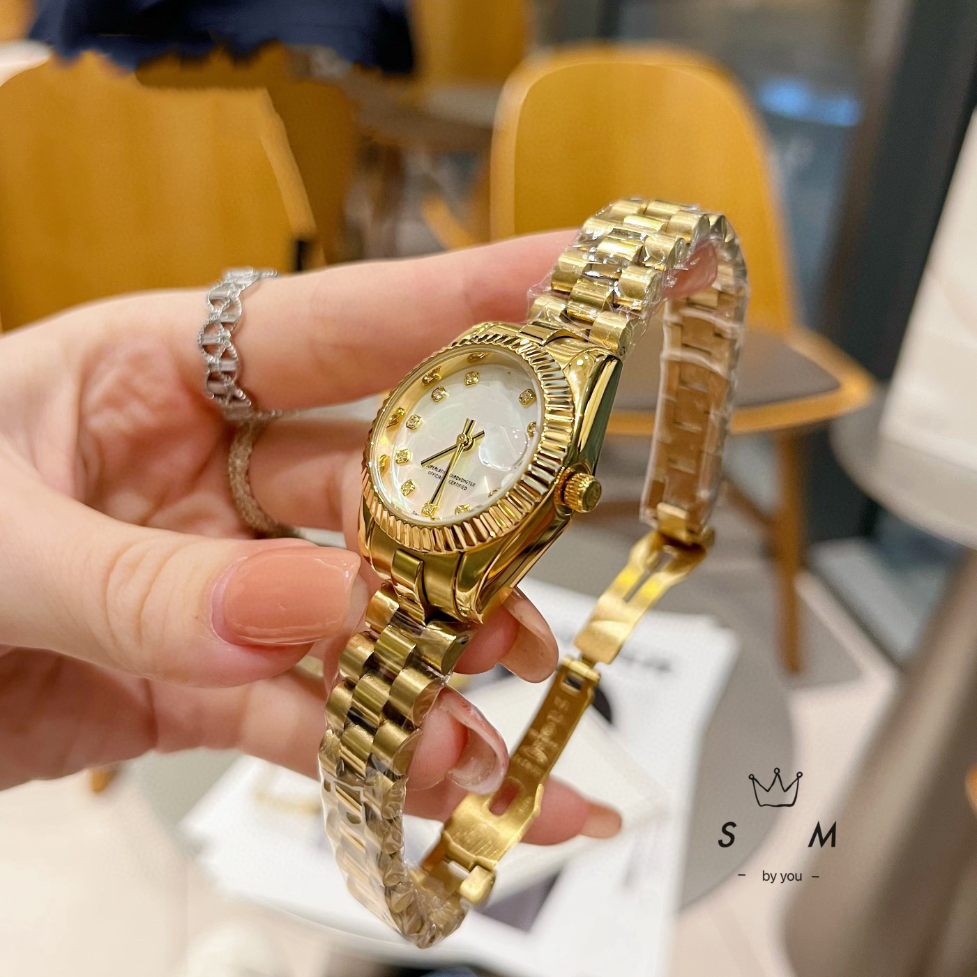 微商劳力家士日志系列时尚潮流钢带手表女名表石英手表女男代发详情34