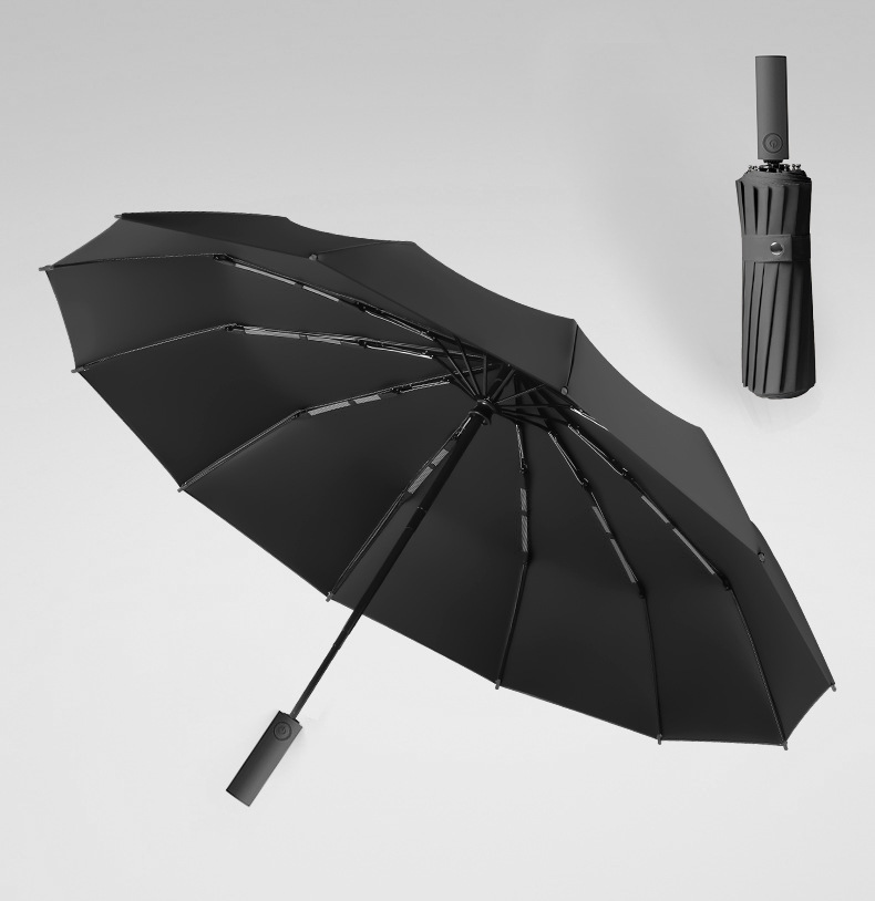 UV全自动雨伞批发雨伞定制logo商务广告伞防晒防紫外线折叠遮阳伞详情51
