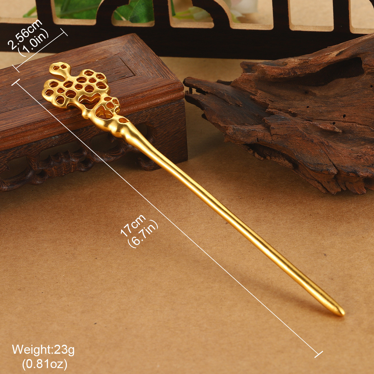 New Chinese-style hollowed-out flower and auspicious cloud hairpins, retro headwear accessories, Hanfu and cheongsam versatile hairpins, courtly ancient style ladies pic 44