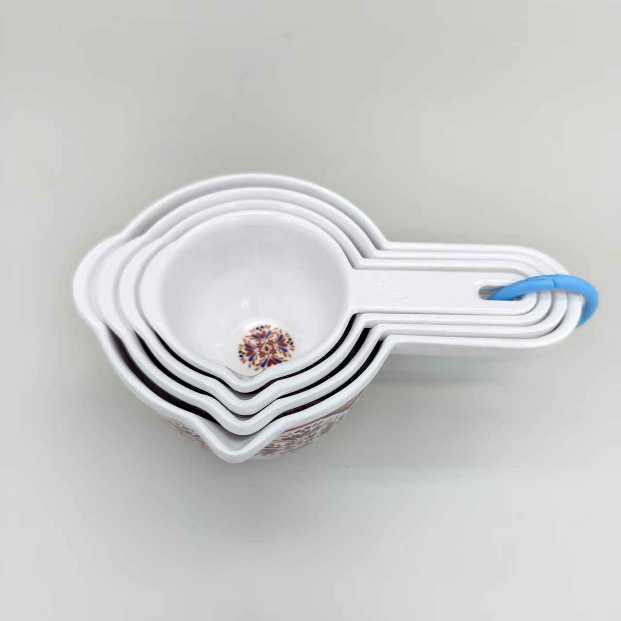 外贸出口密胺餐具轻奢风盘碗碟套装沙拉碗欧式创意柠檬花边盘批发详情10