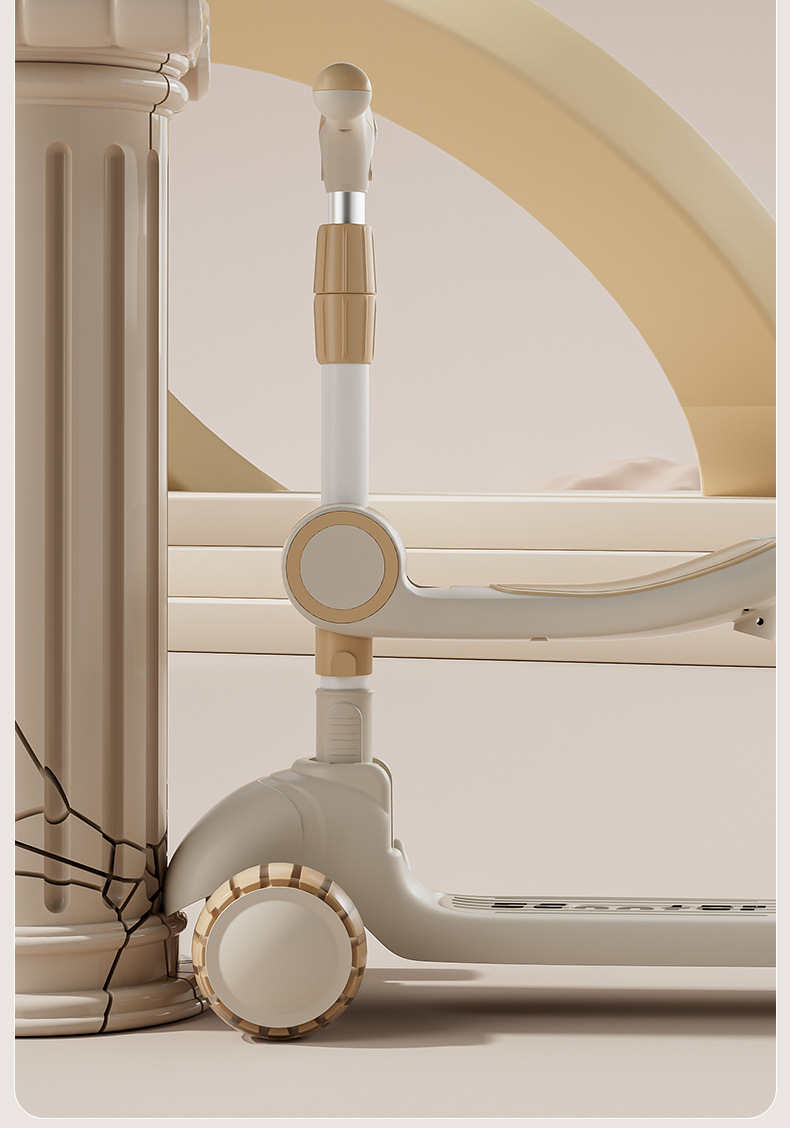 儿童滑板车2-3-6岁8三合一男女宝宝溜溜可坐可骑滑滑车小孩踏板车详情20