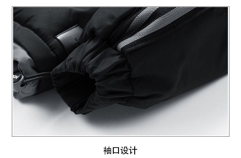 M-8XL Cross-border cotton-padded jacket for men, winter loose, waterproof, thickened cotton-padded jacket, casual and warm bread jacket, hooded cotton-padded jacket pic 17