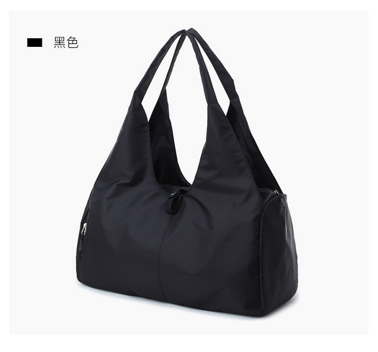 运动瑜伽包女可印LOGO游泳训练大容量健身包轻便单肩手提旅行袋男详情18