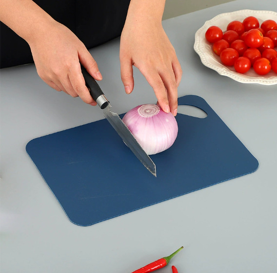 简约彩色菜板四件套塑防滑菜板厨房案板生鲜果蔬砧板辅食切板详情5