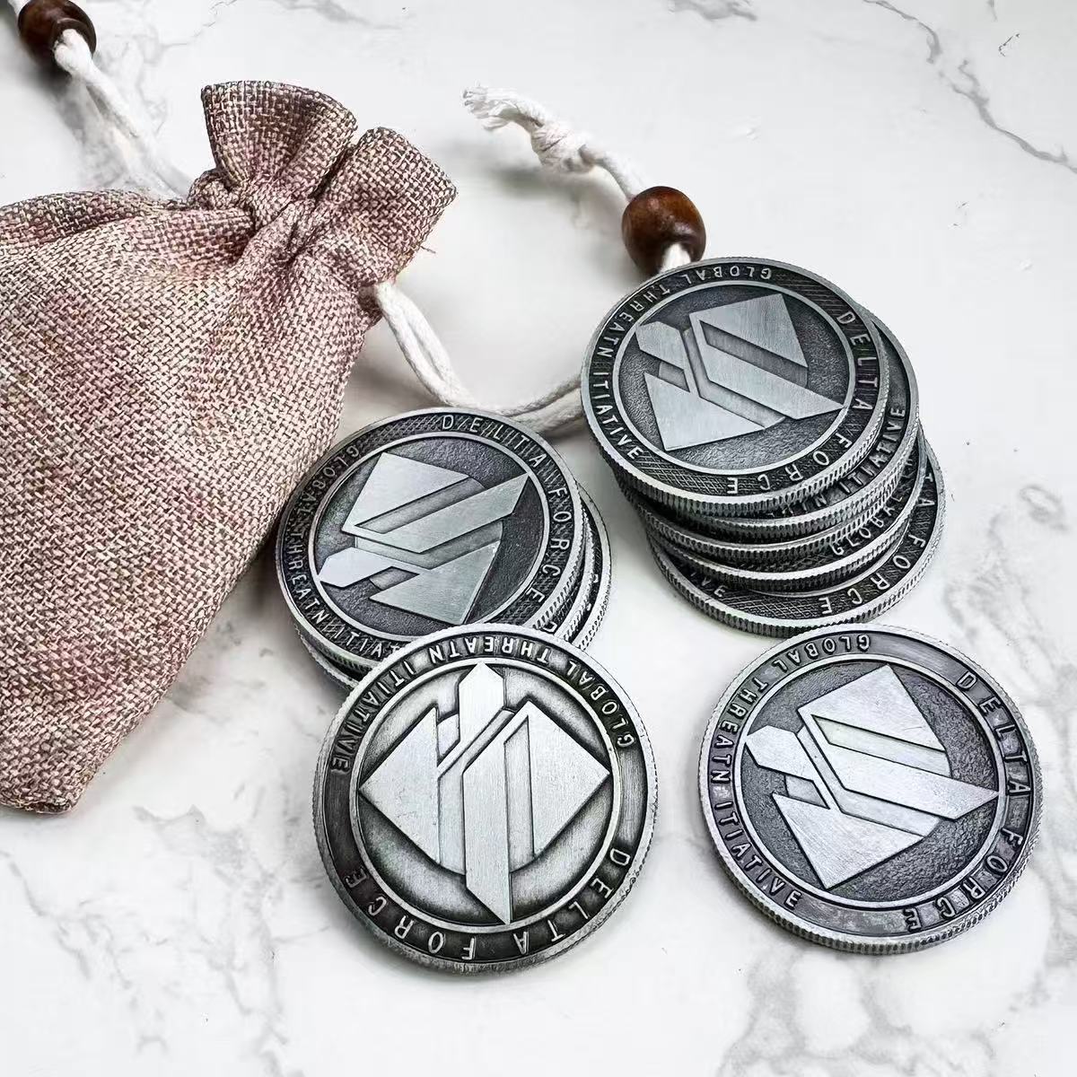 三角洲行动模型游戏周边玩具收藏品非洲之心纪念品怀表海洋之泪详情7