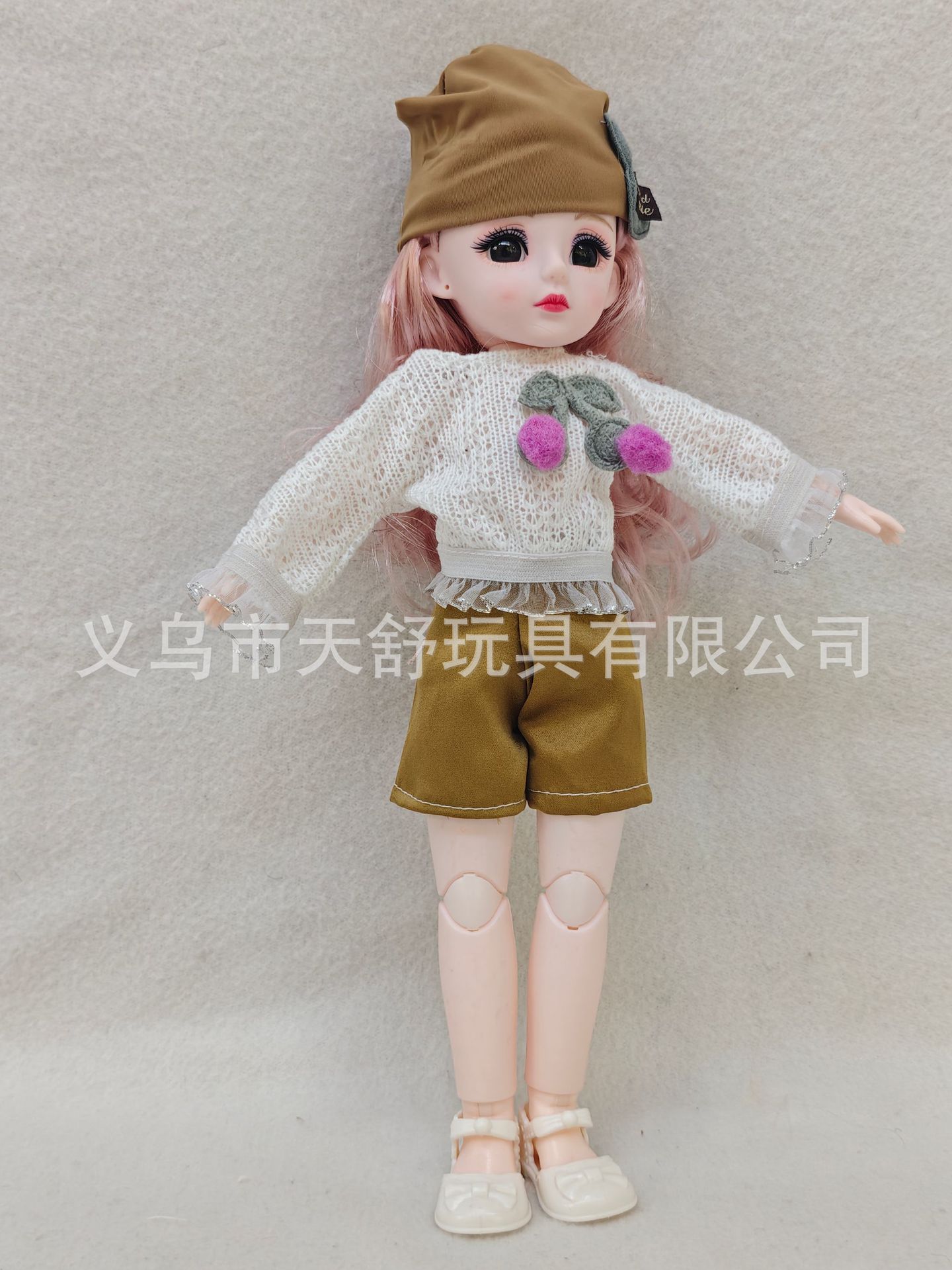 新款30厘米关节娃娃换装衣服休闲套装萝莉娃衣关节可动任意造型摆件详情2