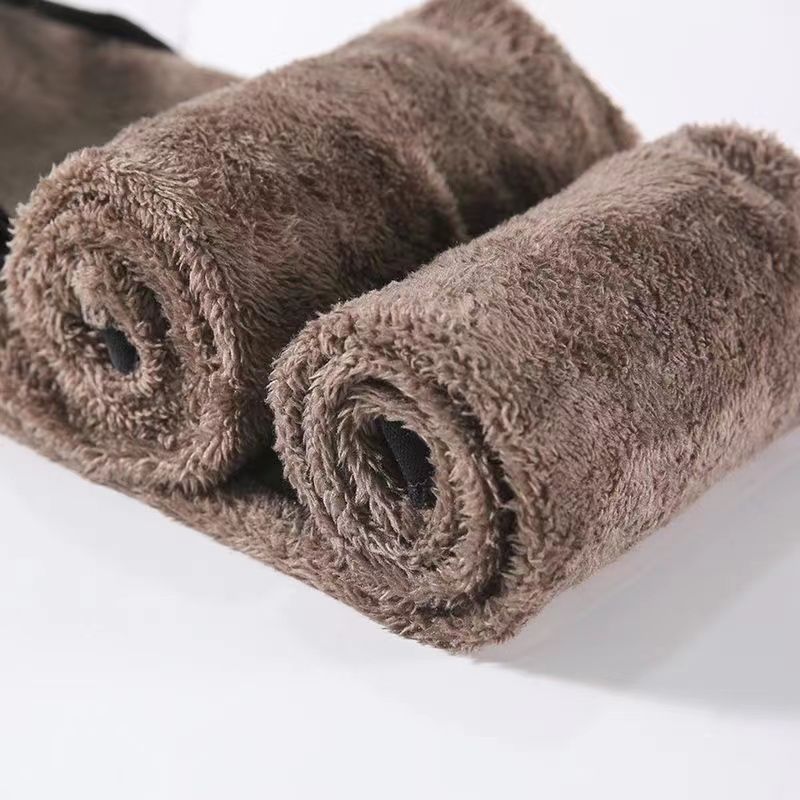 跨进羊羔绒秋冬季高弹力小脚牛仔裤女加绒加厚保暖打底裤铅笔裤子详情2