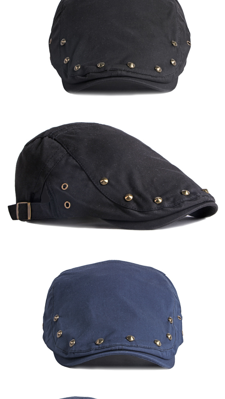 In spring and summer, men wear rivet caps, hip-hop berets, and women wear thin, upside-down, casual, and forward-looking hats. This is a trend among young people pic 25