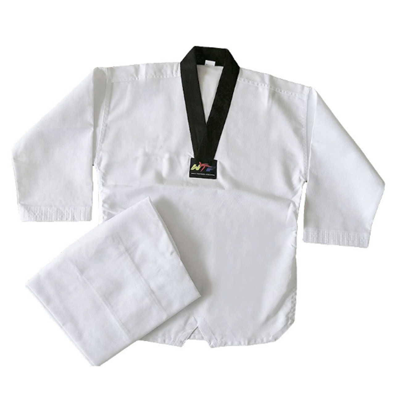 跆拳道服儿童厂家成人纯涤棉训练服装男女长袖短袖跆拳道道服详情6