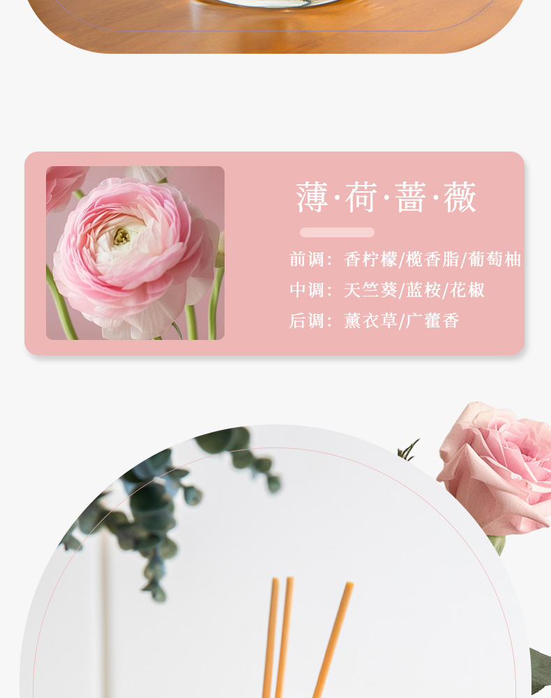 栀子花香薰精油家用伴手礼室内持久无火香薰便携卧室香氛卫生间详情12