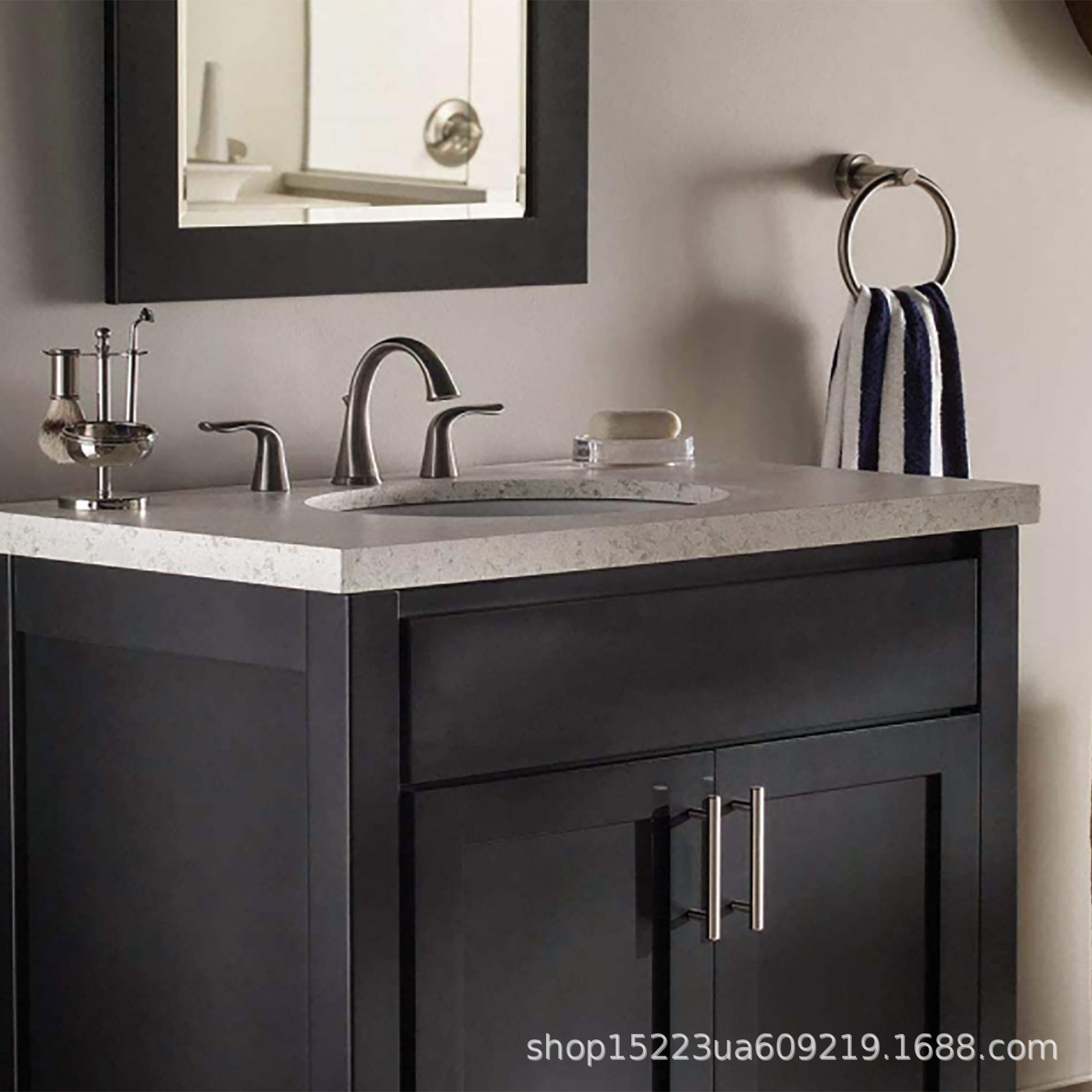 不锈钢拉手橱柜拉手柜门拉手抽屉把手家具拉手空心T型小拉手详情13