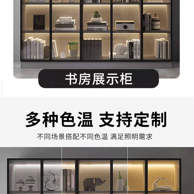 220v硬灯条高压免驱动超亮超市货架层板酒柜展示柜灯带led长灯条详情14