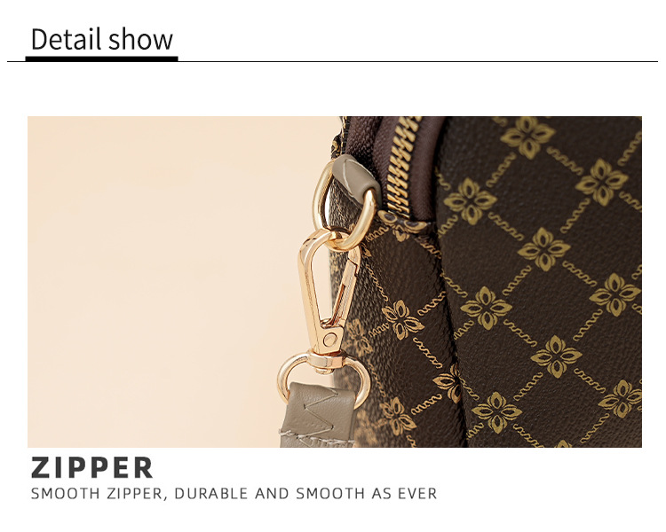 包包女高级感2024跨境外贸斜挎包大容量新款老花时尚气质百搭小包详情28