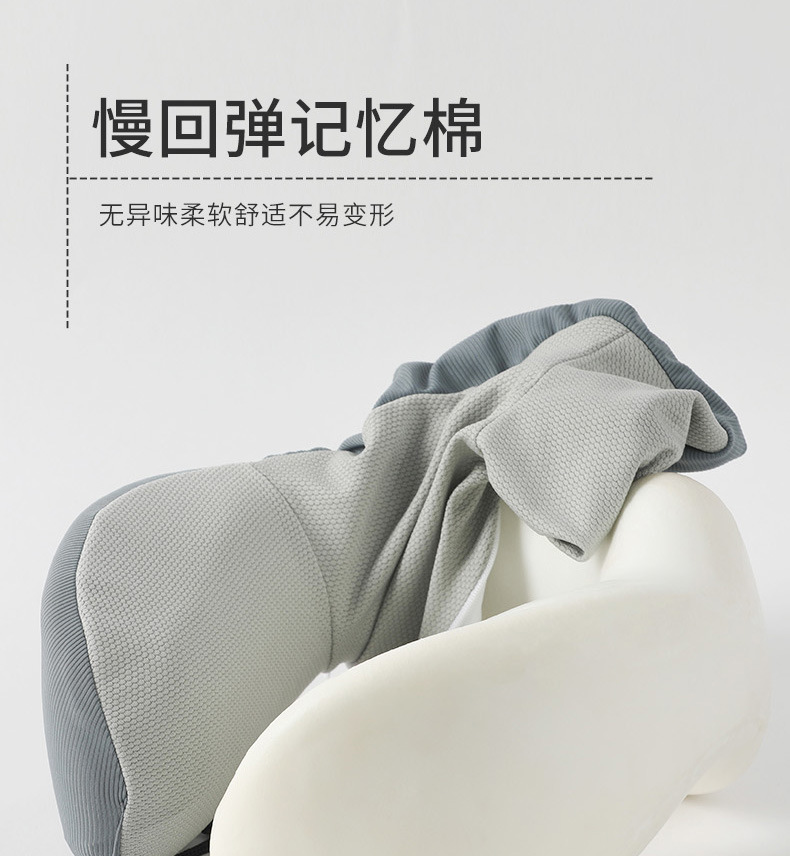 New U-shaped pillow, neck support pillow, memory foam neck support pillow, office nap pillow, travel portable pillow pic 8