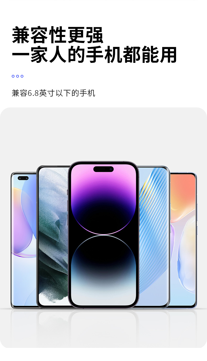 浴室防水手机盒可折叠旋转调节洗澡看电视厕所追剧可旋转挂壁贴墙详情9