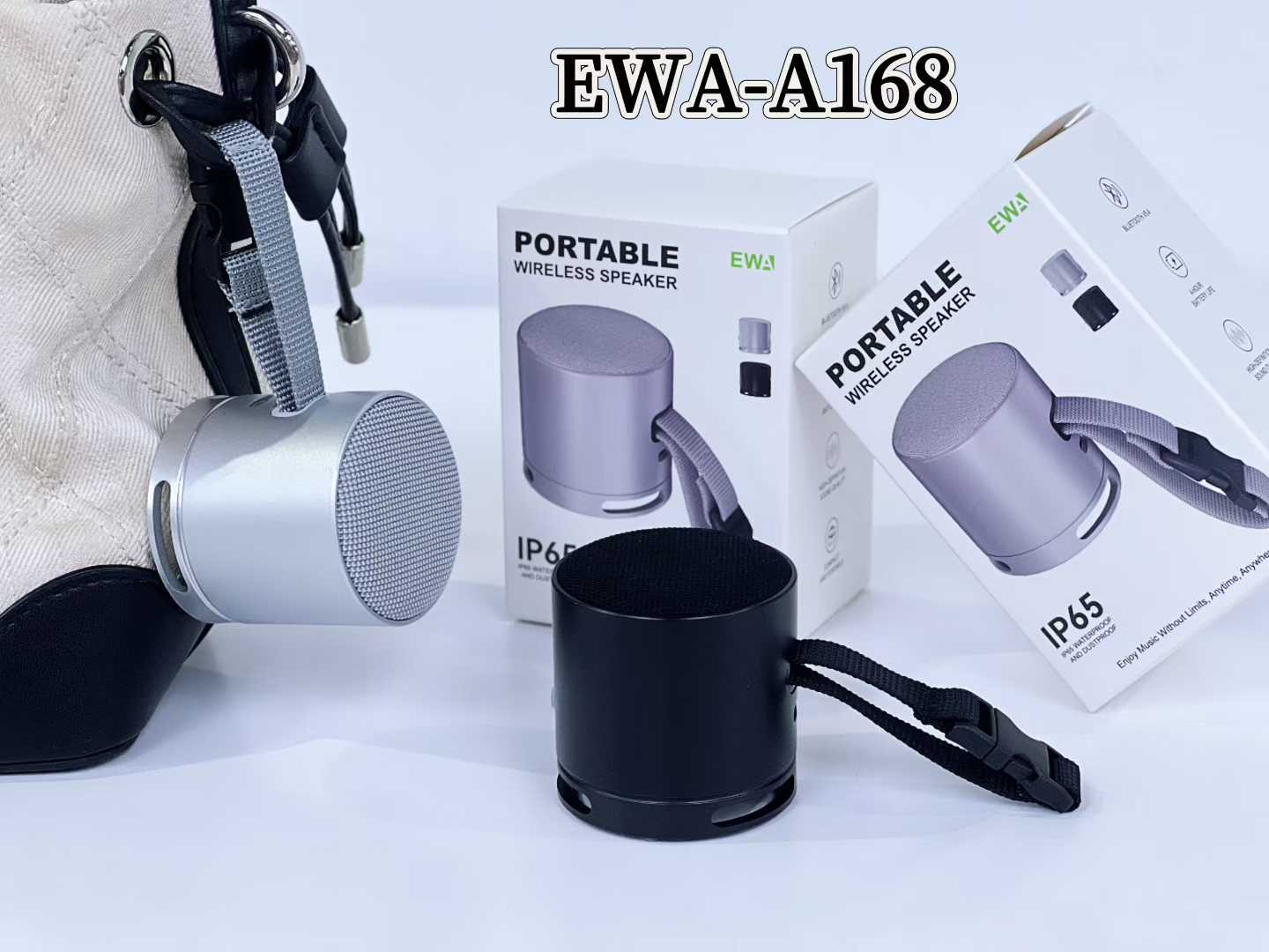The new cross-border EWA Sound for Love EWA A168 outdoor portable Bluetooth speaker metal speaker is mini and portable pic 9