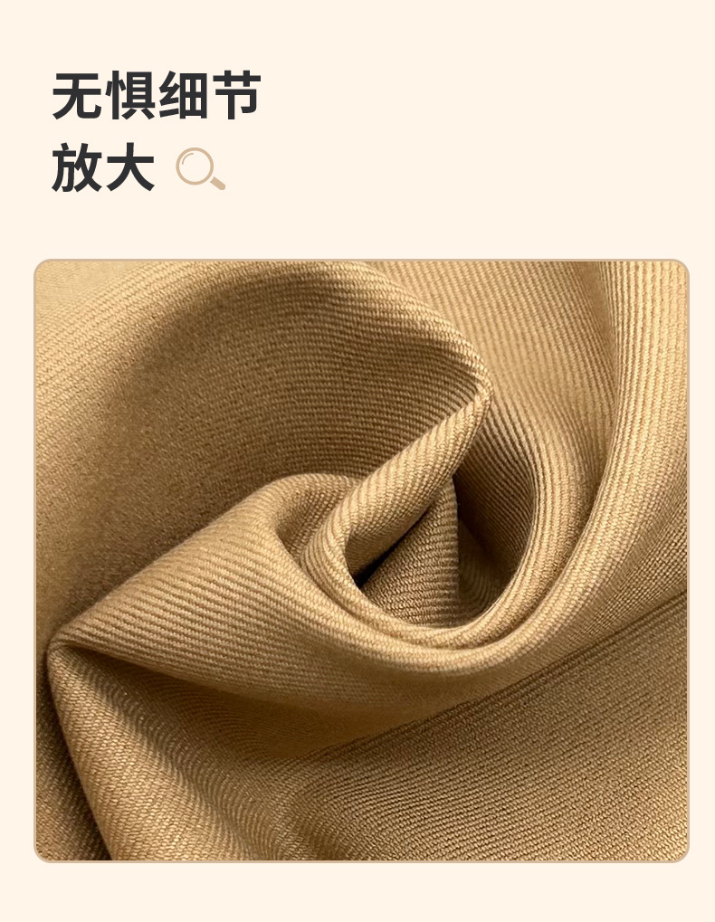 低含毛弹力西服面料布料 修身防皱抗皱透气柔软舒适详情6