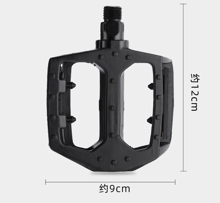 Large aluminum alloy pedal bicycles, steel ball pedals, mountain bike pedals, anti-slip cycling and off-road pedals, lightweight pic 5