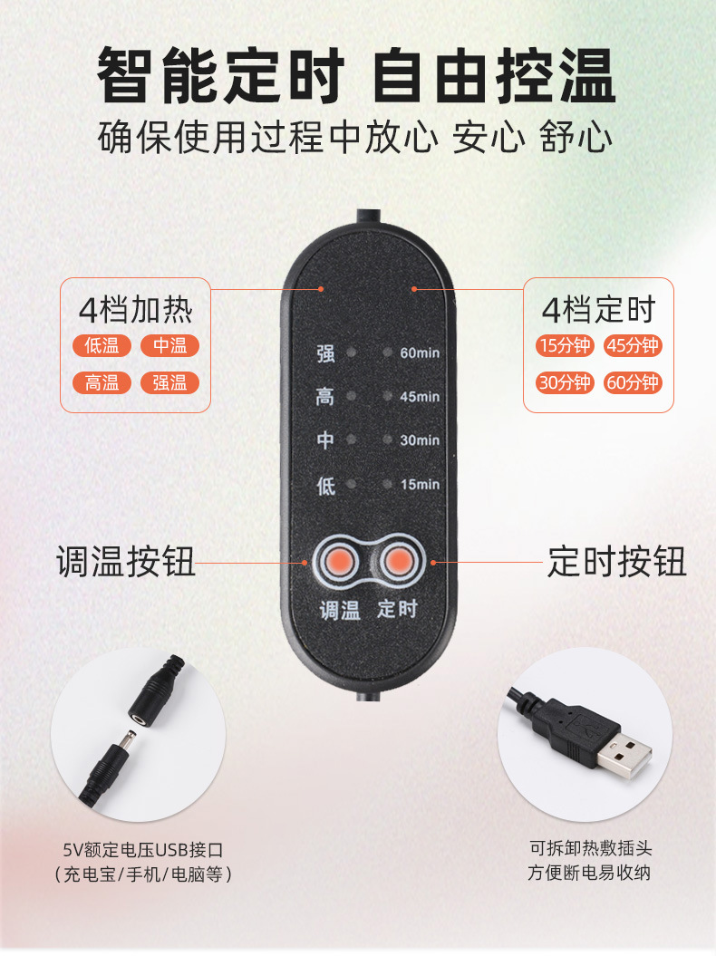 艾草枕头纯艾颈椎枕可拆卸护颈枕圆柱艾枕家用连体组合艾灸枕头详情17