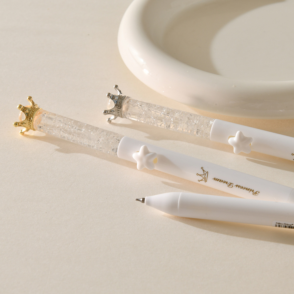 Chenxi Princess Pen 0.5mm Gel Pen Ice Crack Creative Press Gel Pen Queen Scepter Pen Designed student signature pen High-quality writing tools pic 17