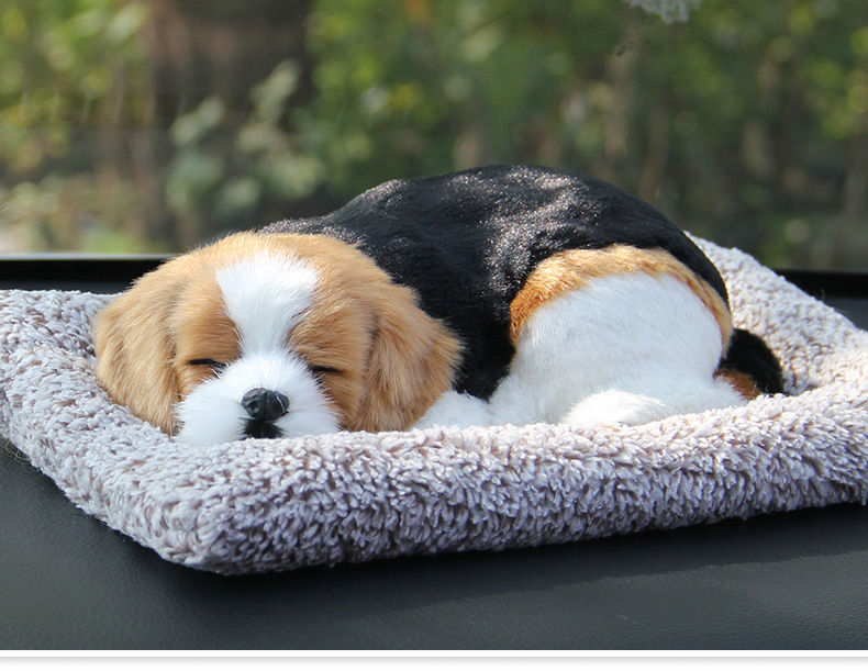 Car ornaments, car Internet celebrities, interior accessories, female dog simulation interior products, car decorations, center console for men pic 19
