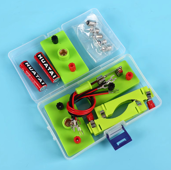 Science experiment kits for primary and secondary school students: Physics, electricity, light bulbs, series and parallel circuits, teaching materials, science and education equipment pic 2