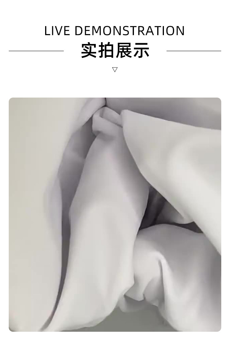 160克40D锦纶布料 棉感弹力纯色速干户外骑行运动瑜伽服锦纶面料详情7