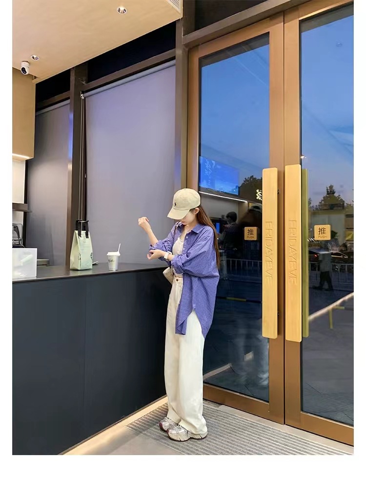 葡萄妈同款 画报女孩 时髦双鞋带网面拼接厚底增高老爹鞋女真皮详情35