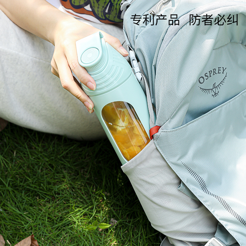 七彩榨汁杯 便携榨汁杯 碎冰杯详情2